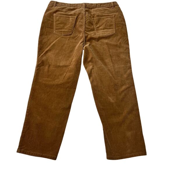 Talbots Woman Heritage Tan Corduroy Pants 18W (2638)‎ - Picture 1 of 5